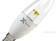 Светодиодная лампа X-flash XF-BСС-E14-3W-3000K-220V