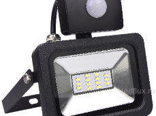 FL-LED Light-PAD SENSOR 10W 4200К   850Лм  10Вт  AC195-240В 140x169x28мм 430г - Прожектор с датчиком