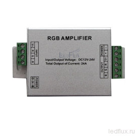 Усилитель RGB-LFA-24A (12V-24V, 288W-576W)  усилитель сигнала  контроллера RGB - Усилитель RGB-LFA-24A (12V-24V, 288W-576W)  усилитель сигнала  контроллера RGB