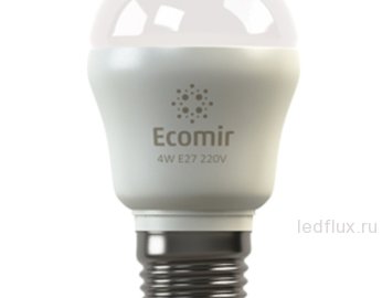 Светодиодная лампа Ecomir 4W E27 220V 