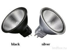 BLV      Reflekto Fr/Black    50W  40°  12V  GU5.3  3500h  черный / матовая - лампа