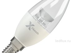СД димм. лампа X-flash XF-E14-CCD-6W-3000K-220V
