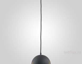 Лофтовый черный подвесной светильник 2489 Shot 