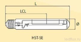 HST-SE (ДНаТ)  250W   E40  BLV натрий цилиндр ПОЛЬША - лампа - HST-SE (ДНаТ)  250W   E40  BLV натрий цилиндр ПОЛЬША - лампа