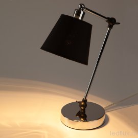 Настольная лампа в стиле лофт 01015/1 хром - Настольная лампа в стиле лофт 01015/1 хром