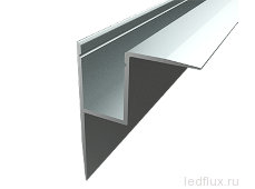 Профиль накладной алюминиевый LF-NKU-4532-2 Anod