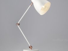 Настольная лампа в стиле лофт 01024/1 белый