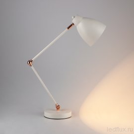 Настольная лампа в стиле лофт 01024/1 белый - Настольная лампа в стиле лофт 01024/1 белый