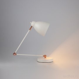 Настольная лампа в стиле лофт 01024/1 белый - Настольная лампа в стиле лофт 01024/1 белый