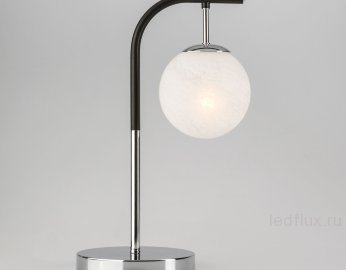 Настольная лампа в стиле лофт 01039/1 хром/черный 