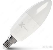 Светодиодная лампа XF-E14-C37-9W-3000K-220V