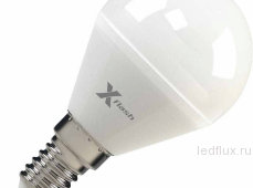 СД лампа X-flash XF-E14-P45-P-5W-3000K-12V