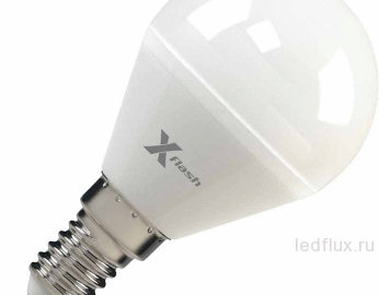 СД лампа X-flash XF-E14-P45-P-5W-3000K-12V 