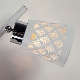 Настенный светильник с поворотными плафонами 20060/3 белый - Настенный светильник с поворотными плафонами 20060/3 белый