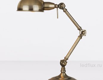 Настольная лампа ретро Kraft античная бронза (TL70110) 