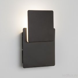 Светодиодный настенный светильник 40136/1 черный - Светодиодный настенный светильник 40136/1 черный