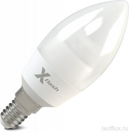 СД лампа X-flash XF-E14-MF-6.5W-3000K-220V - СД лампа X-flash XF-E14-MF-6.5W-3000K-220V