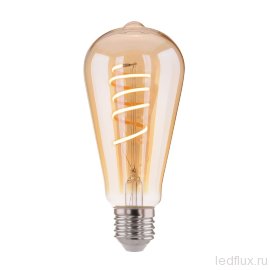 Филаментная светодиодная лампа FDL 8W 3300K E27 - Филаментная светодиодная лампа FDL 8W 3300K E27