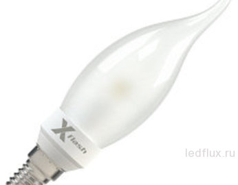 СД лампа X-flash XF-E14-MW-AG-4.5W-4000K-220V 