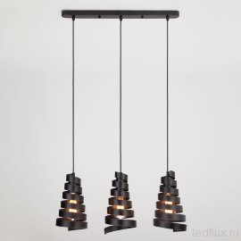 Подвесной светильник в стиле лофт 50058/3 черный - Подвесной светильник в стиле лофт 50058/3 черный