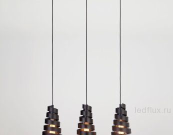 Подвесной светильник в стиле лофт 50058/3 черный 