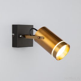 Светодиодный настенный светильник с поворотным плафоном 20063/1 античная бронза - Светодиодный настенный светильник с поворотным плафоном 20063/1 античная бронза