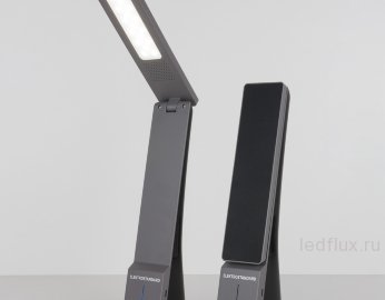 Настольная лампа с зарядкой Desk черный/серый (TL90450) 