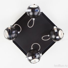 Потолочный светильник с поворотными плафонами 20056/4 черный - Потолочный светильник с поворотными плафонами 20056/4 черный