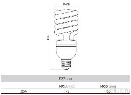 GE FLE32HLX/T4/827E27/HPF-лампа энергосберегающая - GE FLE32HLX/T4/827E27/HPF-лампа энергосберегающая