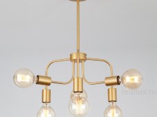 Подвесной светильник в стиле лофт 70058/6 золото