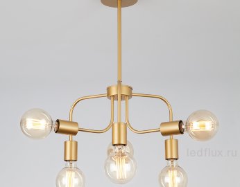Подвесной светильник в стиле лофт 70058/6 золото 