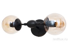 Настенный светильник лофт G71137/2wBK AMB