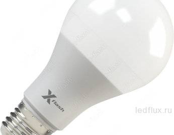 СД лампа X-flash XF-E27-A65-P-12W-3000K-12V 