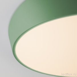 Светодиодный круглый светильник с пультом 90113/1 зеленый - Светодиодный круглый светильник с пультом 90113/1 зеленый