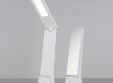 Светодиодная настольная лампа Desk белый/серебряный (TL90450)