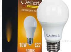 Лампа 10W GERHORT A60 LED 3000K E27