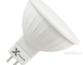 СД лампа X-flash XF-MR16-P-GU5.3-4W-3000K-12V 
