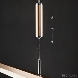Светодиодный подвесной светильник 90030/1 золото - Светодиодный подвесной светильник 90030/1 золото