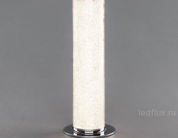 Светодиодный настольный светильник с хрустальной крошкой 80409/1 хром 