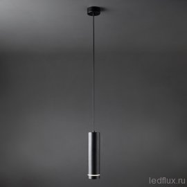 Светодиодный подвесной светильник DLR023 черный - Светодиодный подвесной светильник DLR023 черный