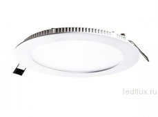 FL-LED  PANEL-R12 4000K D=170мм h=20мм d=155мм 12Вт 1080Лм (светильник встр. круглый)