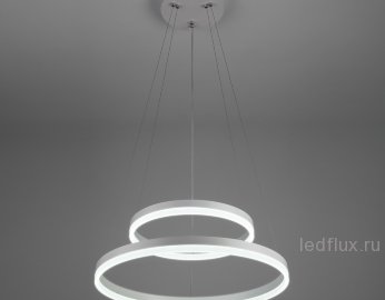 Светодиодный подвесной светильник с пультом 90078/2 белый 