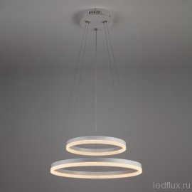 Светодиодный подвесной светильник с пультом 90078/2 белый - Светодиодный подвесной светильник с пультом 90078/2 белый
