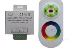 Контроллер RGB-LFC-SKW-18A (12V-24V, 216W-438W)  сенсорный контроллер с кнопками белый