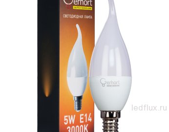 Лампа 5W GERHORT CI37 LED 3000K E14 