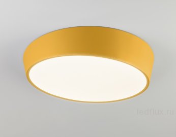 Накладной потолочный светильник с пультом 90113/1 желтый 