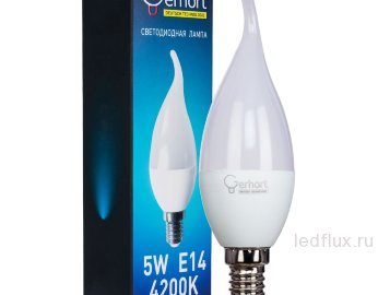 Лампа 5W GERHORT CI37 LED 4200K E14 