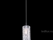 Подвесной светильник с хрусталем 1181/1 хром
