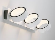 Светодиодный настенный светильник с поворотными плафонами 20068/3 LED белый
