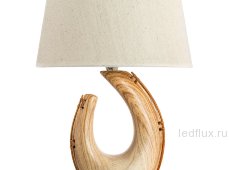 Лампа настольная классическая E363S Light wood